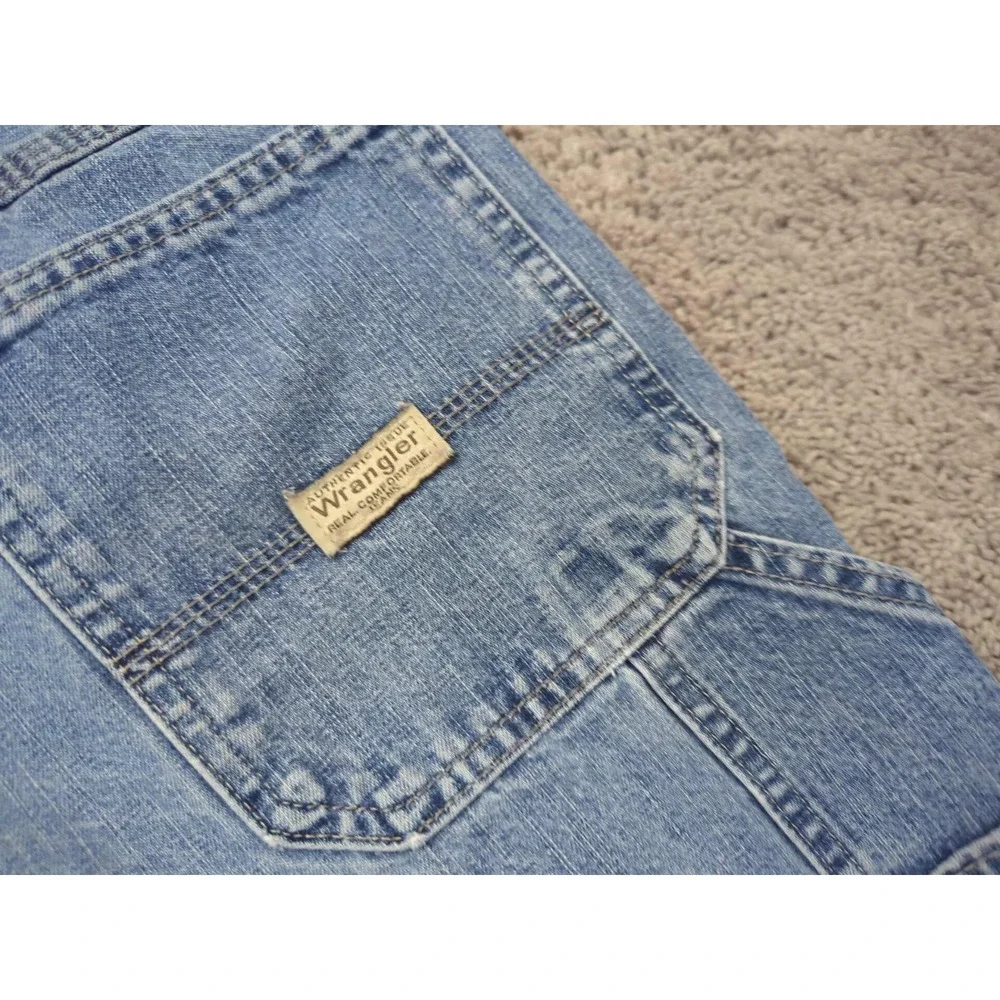 Wrangler Jeans Shorts Mens 40 Blue Inseam: 9